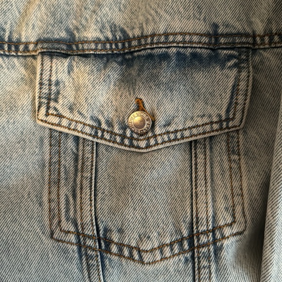 Jean Jacket! Only worn once! - Picture 6 of 7
